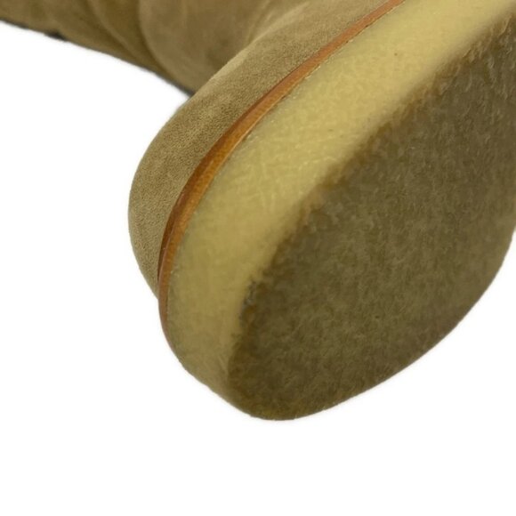 HERMES fjord - Beige Suede Women's Boots 556-021225 - Picture 5 of 9